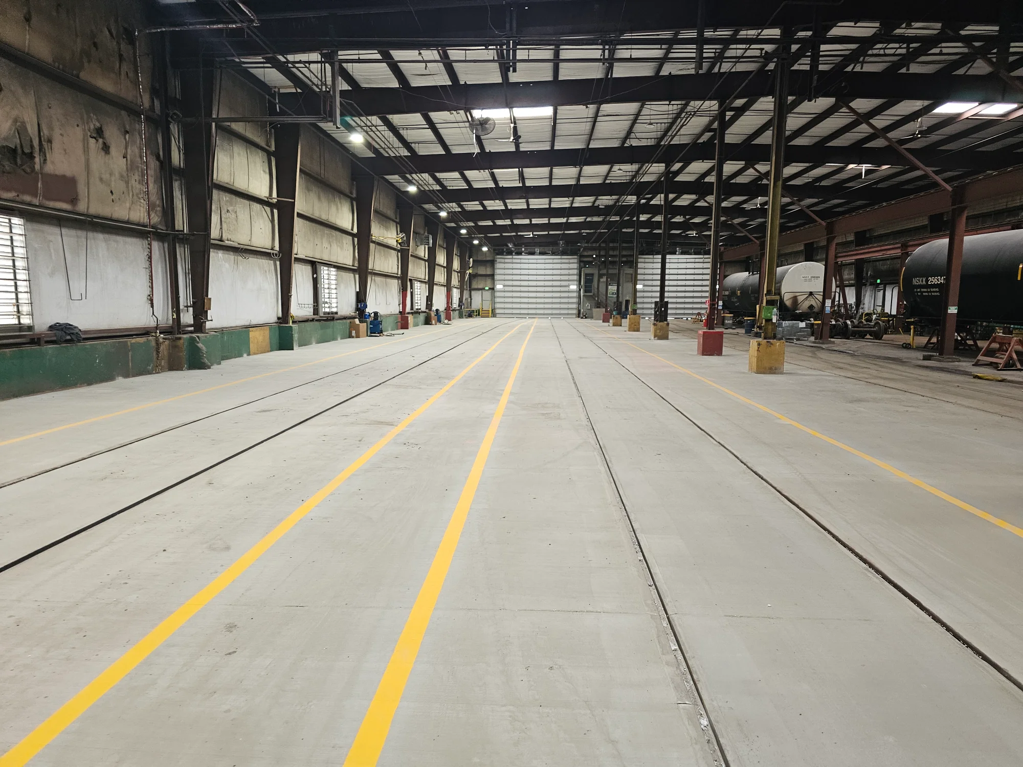 Industrial Concrete & Rail Track Project